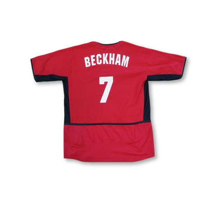 Maillot de foot vintage domicile enfant Manchester United N°7 BECKHAM 2002-2003 - Nike - Manchester United