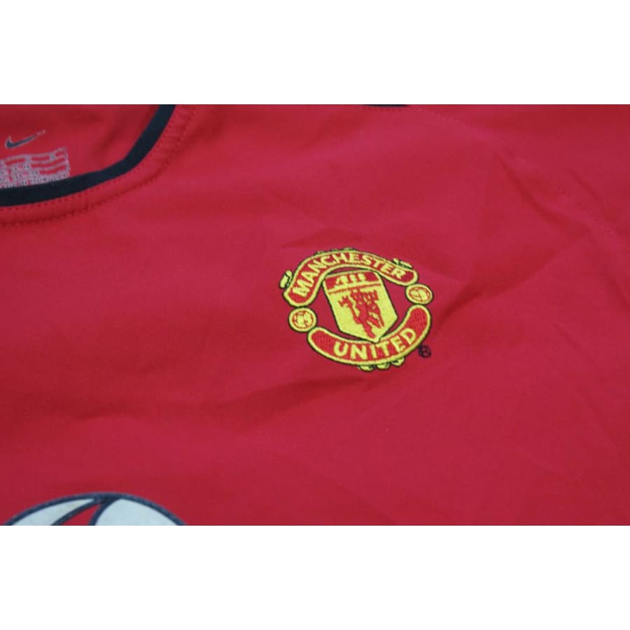 Maillot de foot vintage domicile enfant Manchester United N°7 BECKHAM 2002-2003 - Nike - Manchester United