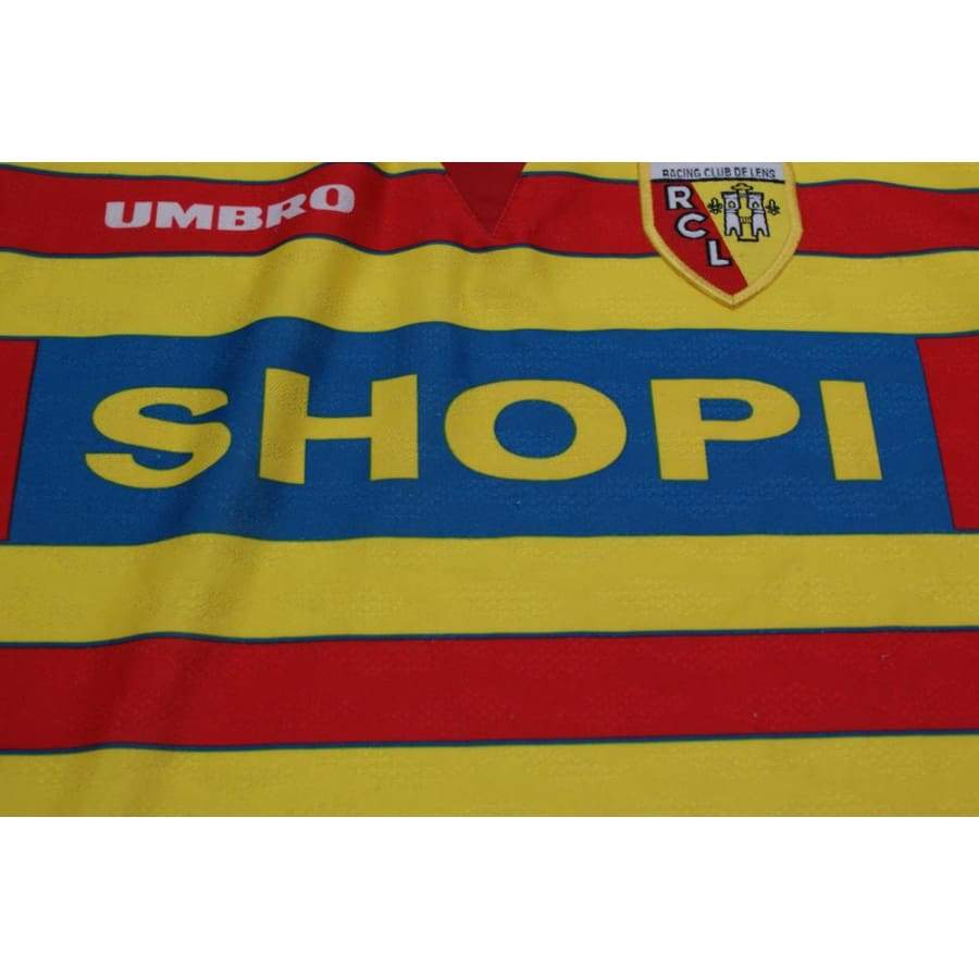 Maillot de foot vintage domicile enfant RC Lens 1996-1997 - Umbro - RC Lens