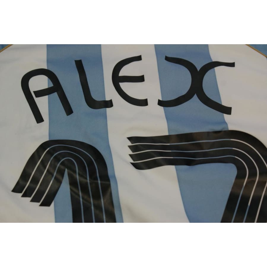 Maillot de foot vintage domicile équipe dArgentine N°17 ALEX 2006-2007 - Adidas - Argentine