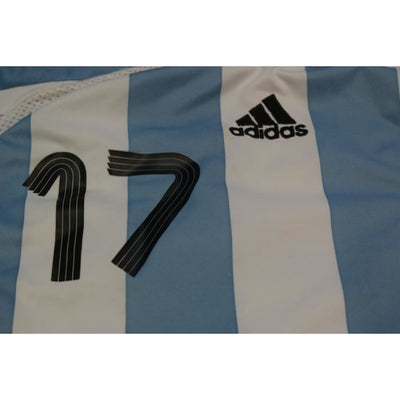 Maillot de foot vintage domicile équipe dArgentine N°17 ALEX 2006-2007 - Adidas - Argentine