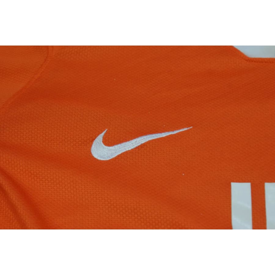 Maillot de foot vintage domicile équipe des Pays-Bas N°14 années 2000 - Nike - Pays-Bas