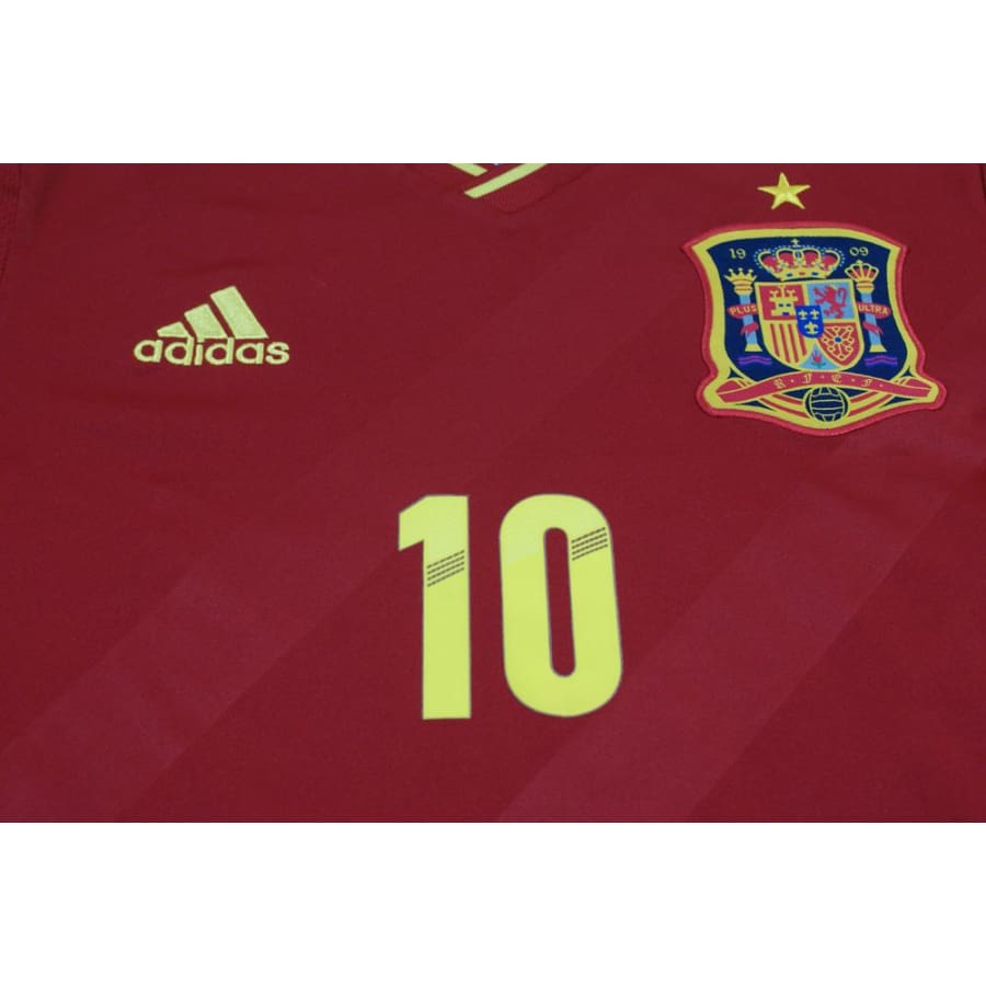 Maillot de foot vintage domicile équipe d’Espagne N°10 FABREGAS 2012-2013 - Adidas - Espagne