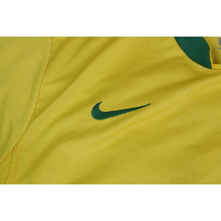 Maillot de foot vintage domicile équipe du Brésil N°23 ROBINHO 2006-2007 - Nike - Brésil