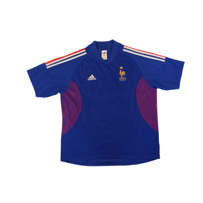 Maillot de foot vintage domicile Equipe de France 2002-2003 - Adidas - Equipe de France