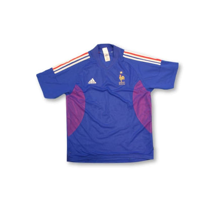 Maillot de foot vintage domicile Equipe de France 2002-2003 - Adidas - Equipe de France