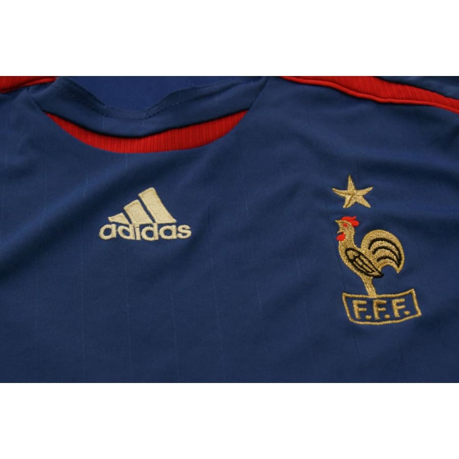 Maillot de foot vintage domicile Equipe de France 2006-2007 - Adidas - Equipe de France