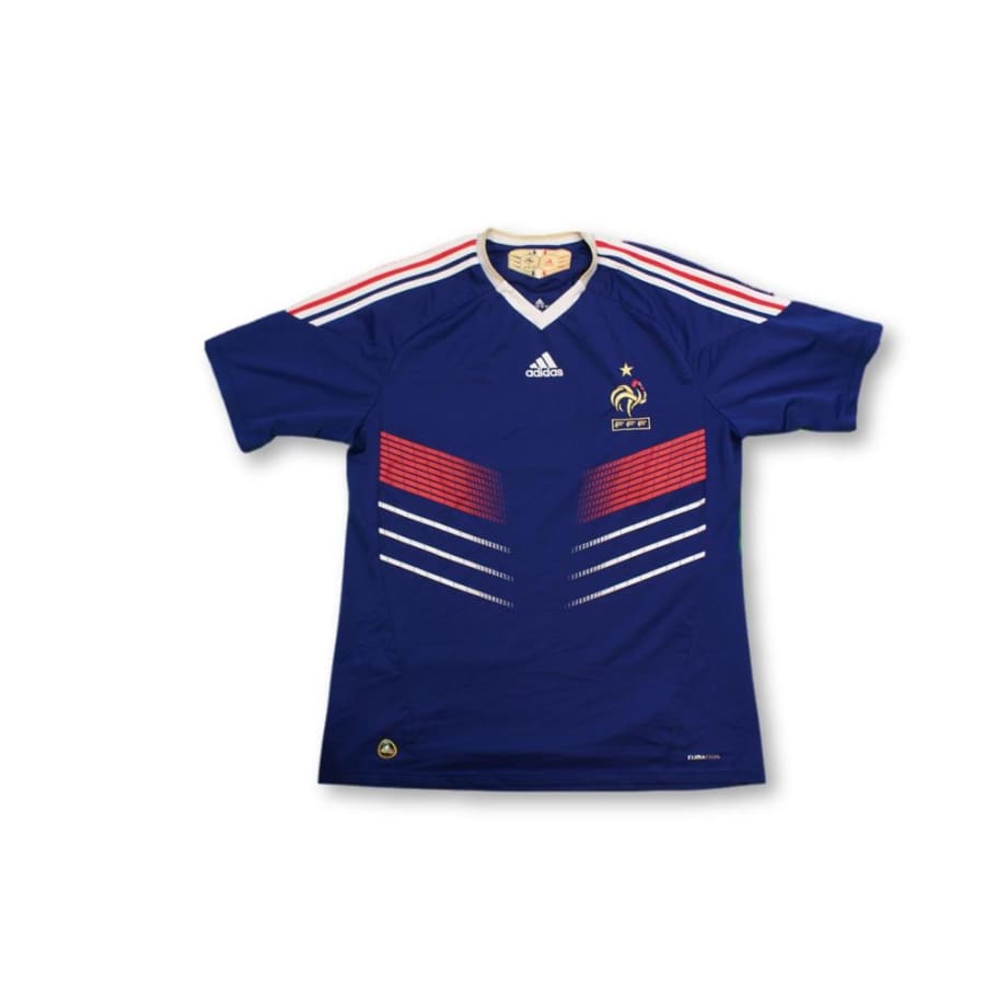 Maillot de foot vintage domicile Equipe de France 2008-2009 - Adidas - Equipe de France