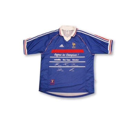 Maillot de foot vintage domicile Equipe de France édition Nutella 1998-1999 - Adidas - Equipe de France