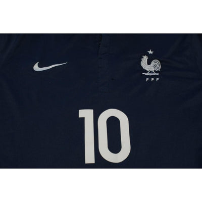 Maillot de foot vintage domicile Equipe de France N°10 BENZEMA 2014-2015 - Nike - Equipe de France