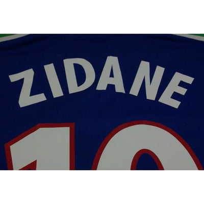 Maillot de foot vintage domicile Equipe de France N°10 ZIDANE 2000-2001 - Adidas - Equipe de France