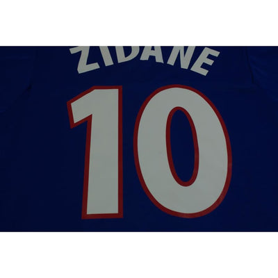 Maillot de foot vintage domicile Equipe de France N°10 ZIDANE 2000-2001 - Adidas - Equipe de France