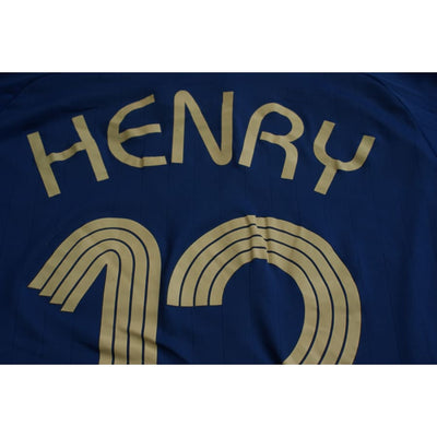 Maillot de foot vintage domicile Equipe de France N°12 HENRY 2006-2007 - Adidas - Equipe de France