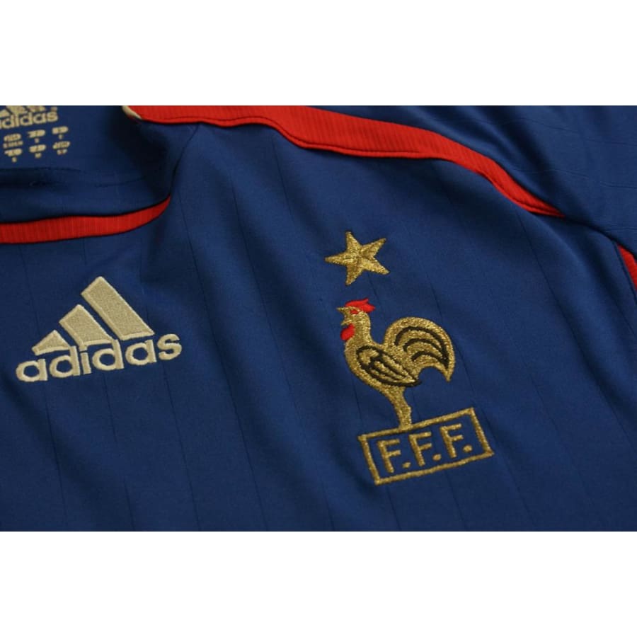 Maillot de foot vintage domicile Equipe de France N°12 HENRY 2006-2007 - Adidas - Equipe de France