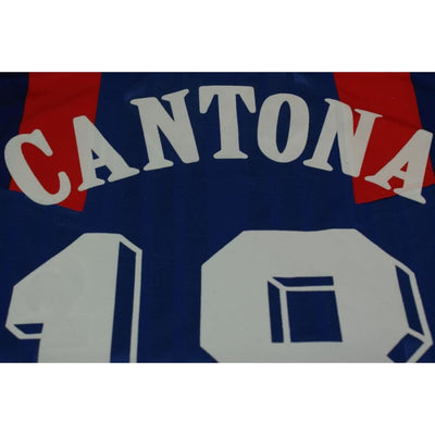 Maillot de foot vintage domicile Equipe de France N°18 CANTONA 1992-1993 - Adidas - Equipe de France