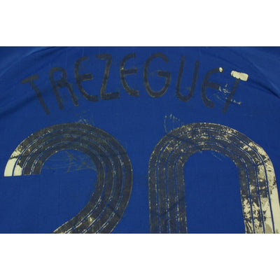 Maillot de foot vintage domicile Equipe de France N°20 TREZEGUET 2006-2007 - Adidas - Equipe de France