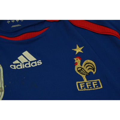 Maillot de foot vintage domicile Equipe de France N°20 TREZEGUET 2006-2007 - Adidas - Equipe de France