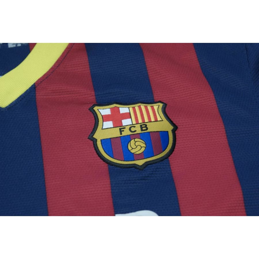 Maillot de foot vintage domicile FC Barcelone 2013-2014 - Nike - Barcelone