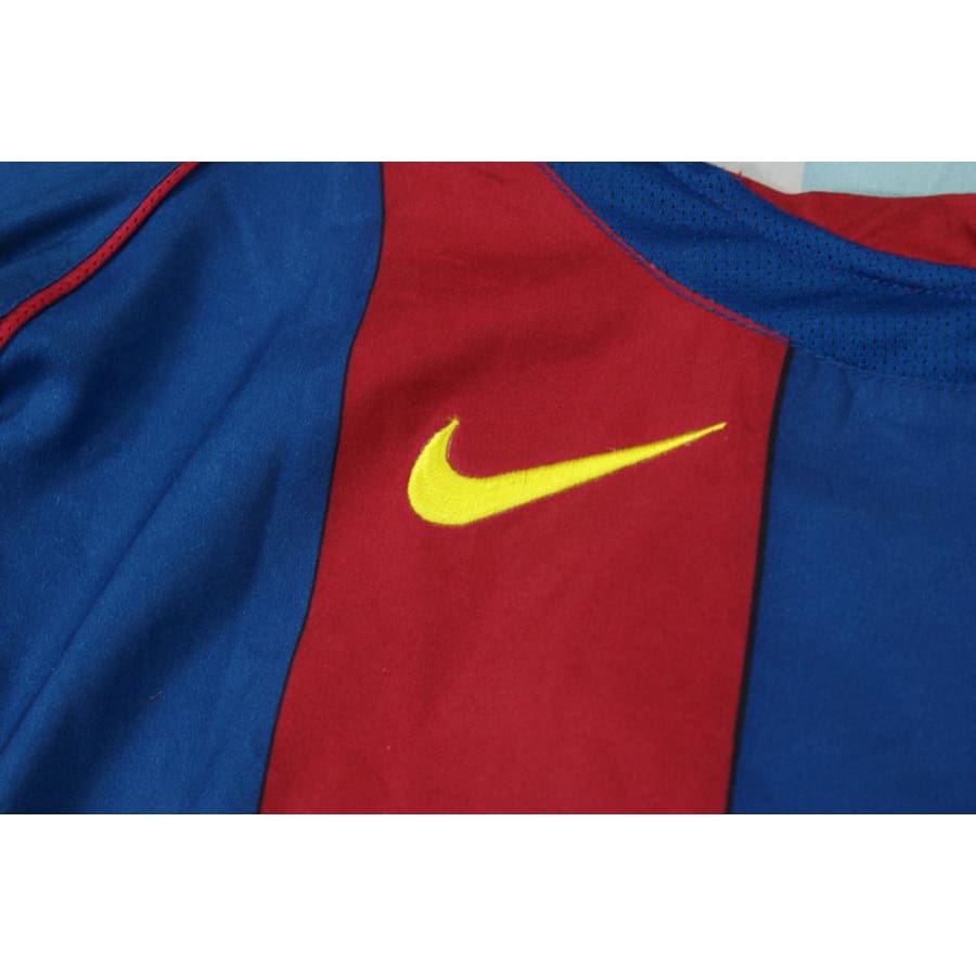 Maillot de foot vintage domicile FC Barcelone N°7 LARSSON 2004-2005 - Nike - Barcelone