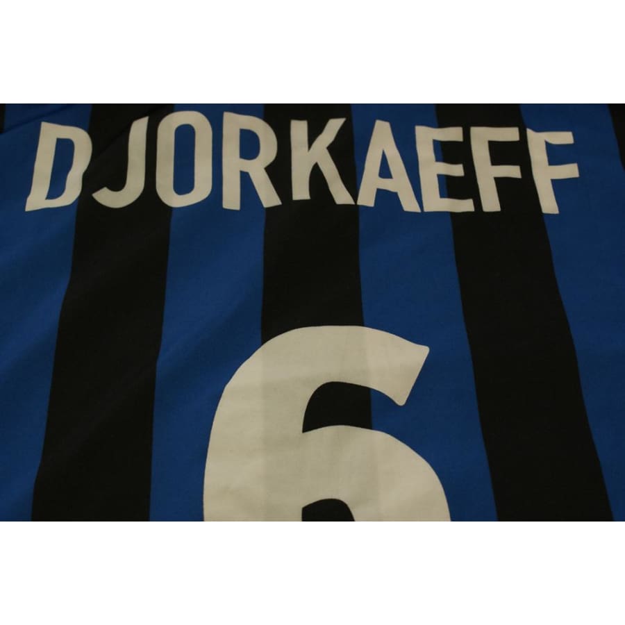 Maillot de foot vintage domicile Inter Milan N°6 DJORKAEFF 1997-1998 - Nike - Inter Milan