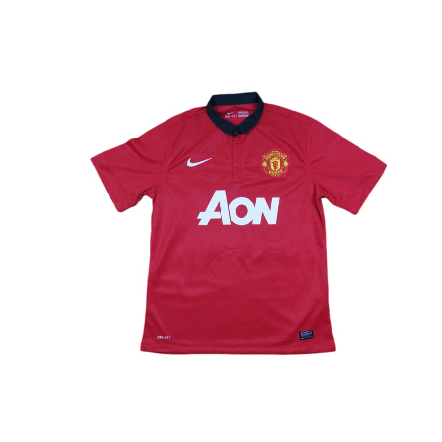 Maillot de foot vintage domicile Manchester United N°3 EVRA 2013-2014 - Nike - Manchester United