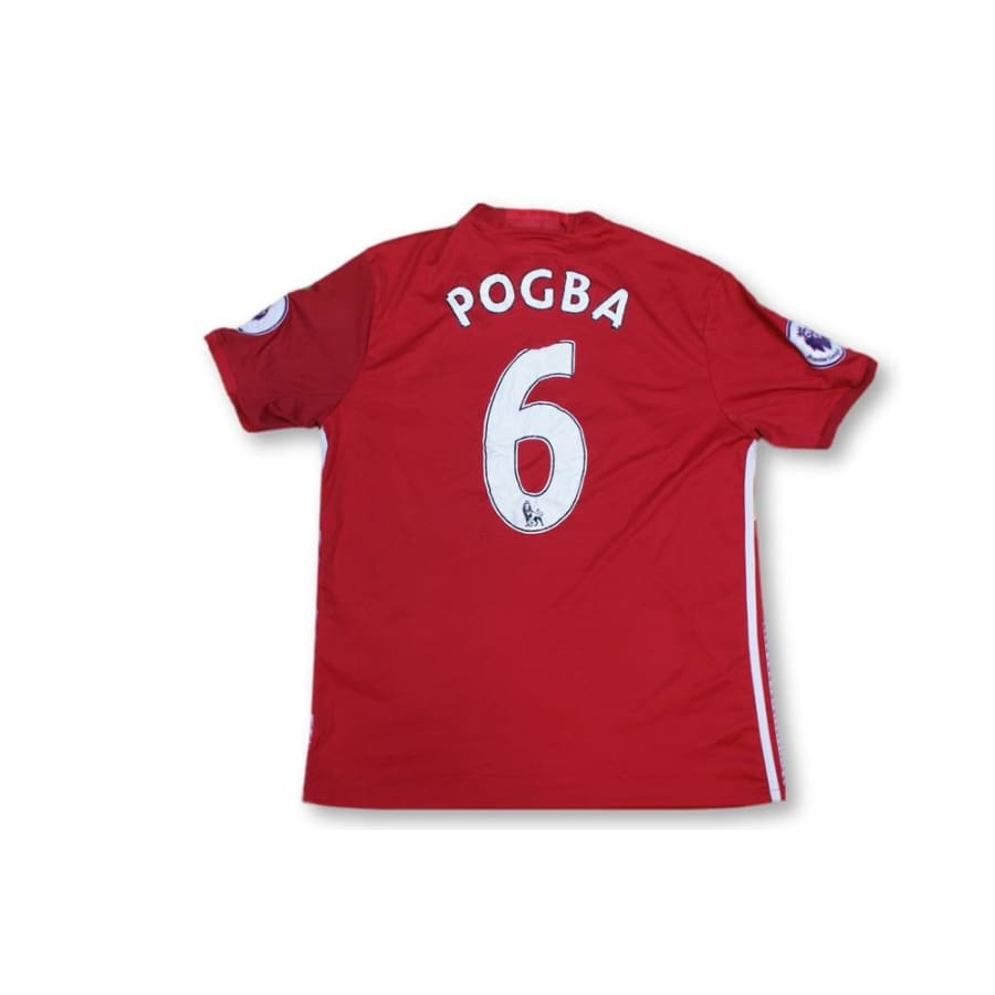 Maillot de foot vintage domicile Manchester United N°6 POGBA 2016-2017 - Adidas - Manchester United