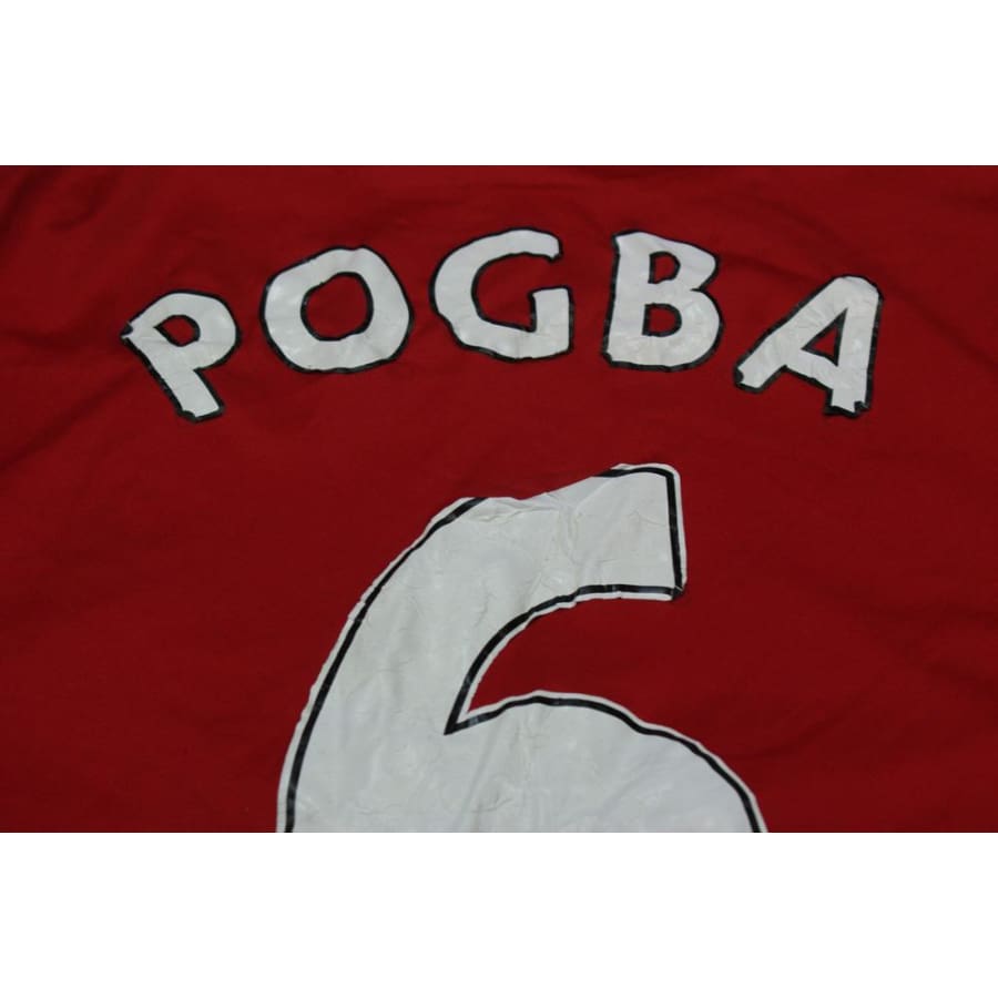 Maillot de foot vintage domicile Manchester United N°6 POGBA 2016-2017 - Adidas - Manchester United