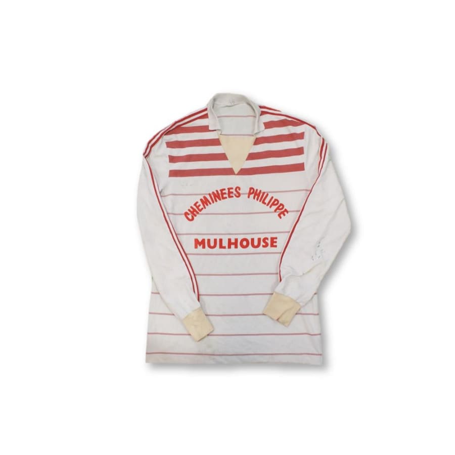 Maillot de foot vintage domicile Mulhouse N°10 années 1990 - Adidas - Autres championnats