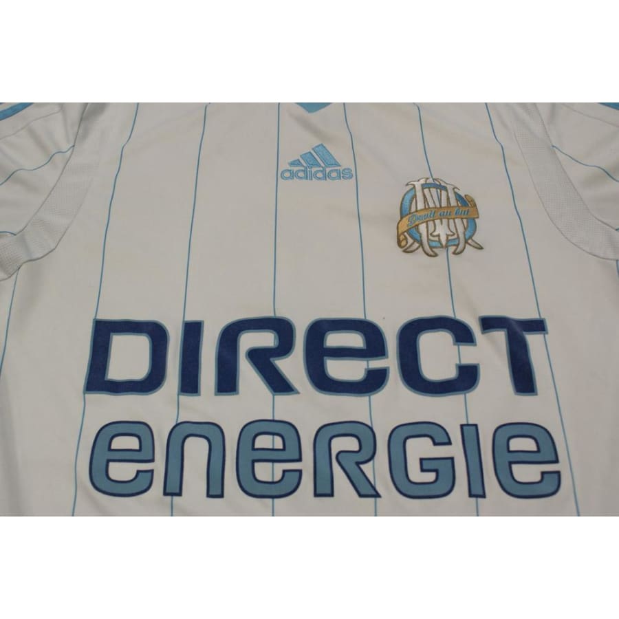 Maillot de foot vintage domicile Olympique de Marseille N°8 LUCHO 2009-2010 - Adidas - Olympique de Marseille