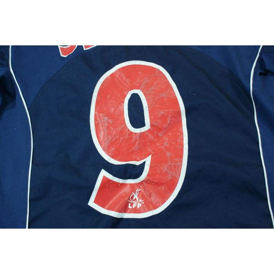 Maillot de foot vintage domicile Paris Saint-Germain N°9 SEVERIN 2004-2005 - Nike - Paris Saint-Germain