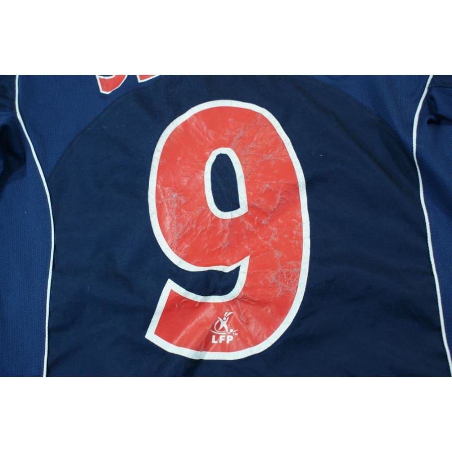 Maillot de foot vintage domicile Paris Saint-Germain N°9 SEVERIN 2004-2005 - Nike - Paris Saint-Germain