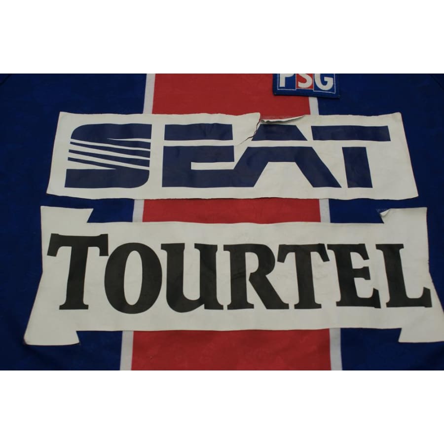 Maillot de foot vintage domicile Paris Saint-Germain PSG Seat Tourtel 1994-1995 - Nike - Paris Saint-Germain