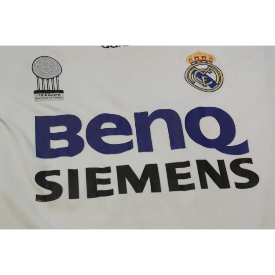 Maillot Real Madrid Vintage Domicile 2006-2007, N°23 Beckham, Taille S, Adidas