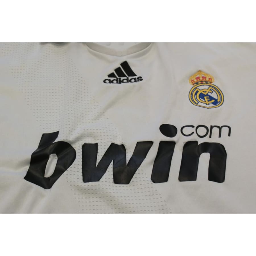 Maillot de foot vintage domicile Real Madrid CF N°6 LASS 2008-2009 - Adidas - Real Madrid