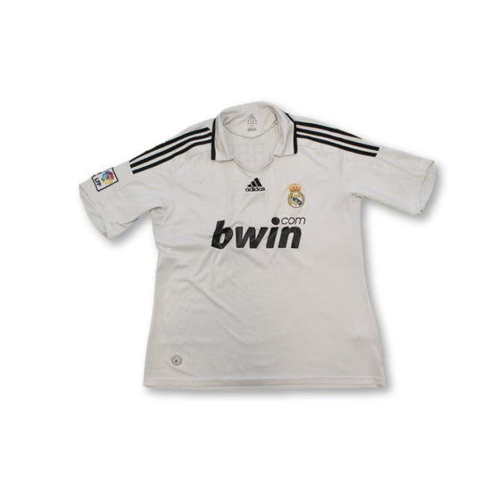 Maillot de foot vintage domicile Real Madrid CF N°6 LASS 2008-2009 - Adidas - Real Madrid