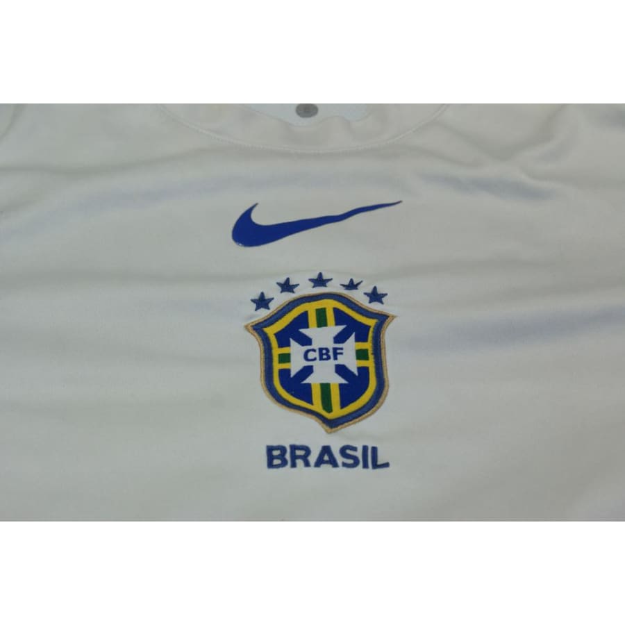 Maillot de foot vintage entraînement équipe du Brésil 2010-2011 - Nike - Brésil