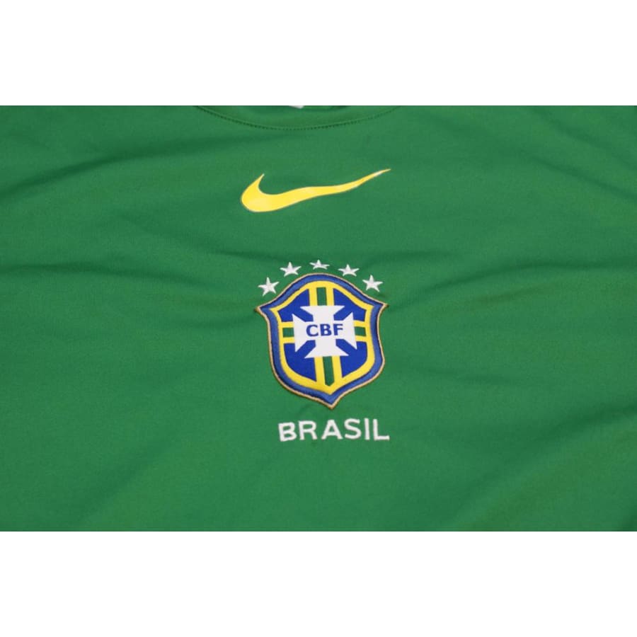 Maillot de foot vintage entraînement équipe du Brésil 2010-2011 - Nike - Brésil