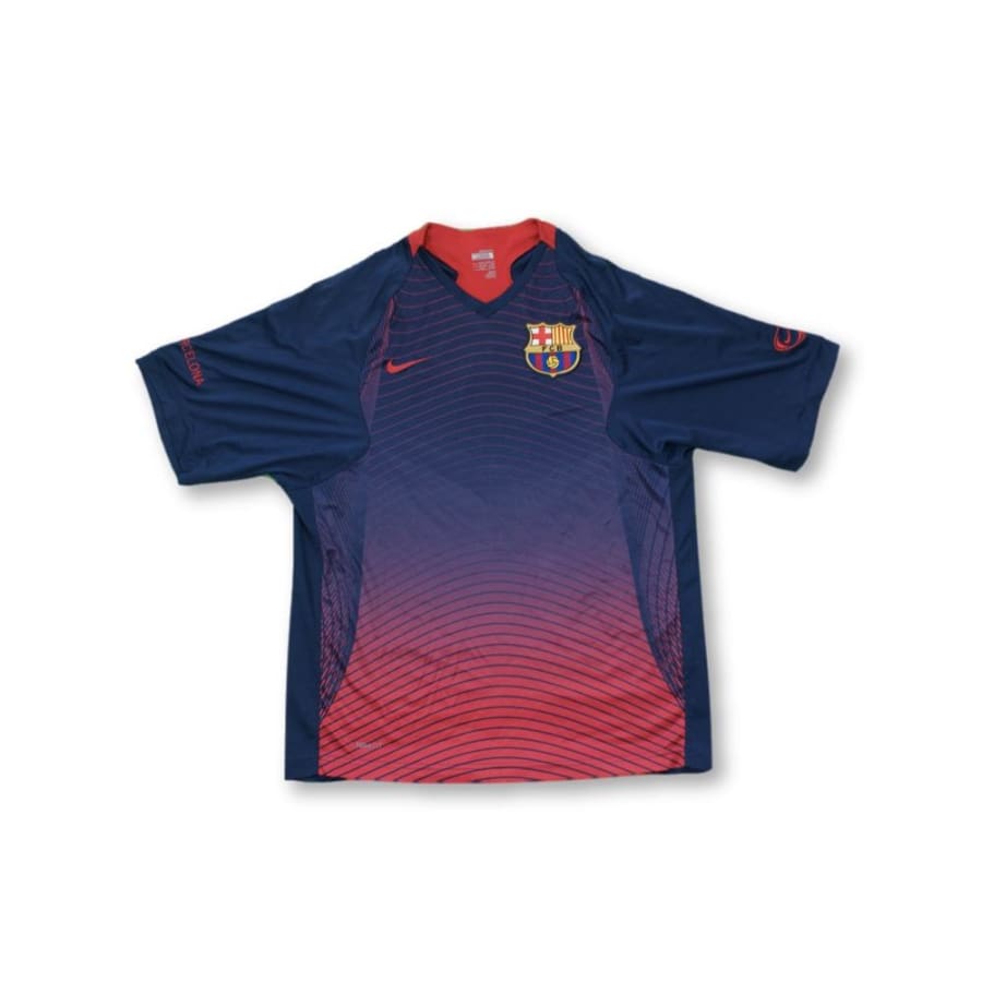 Maillot de foot vintage entraînement FC Barcelone années 2000 - Nike - Barcelone