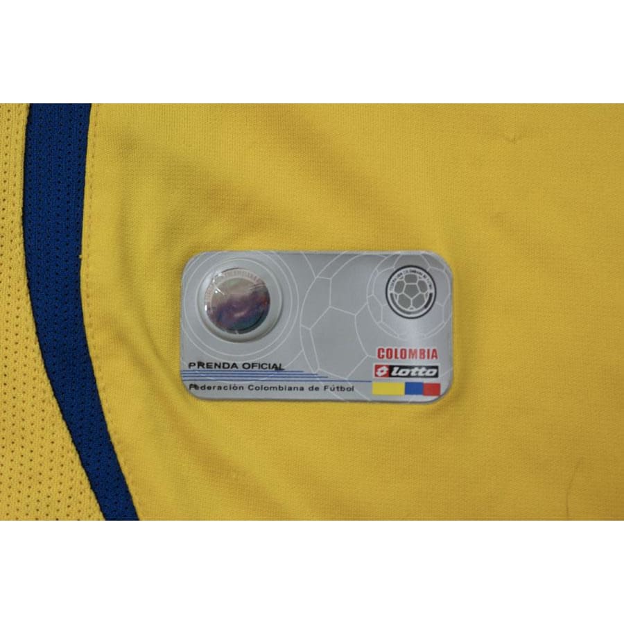 Maillot de foot vintage équipe de Colombie 2007-2008 - Lotto - Colombie