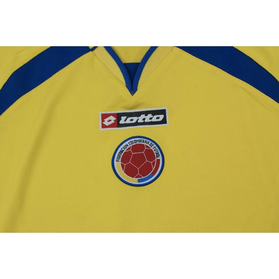 Maillot de foot vintage équipe de Colombie 2007-2008 - Lotto - Colombie