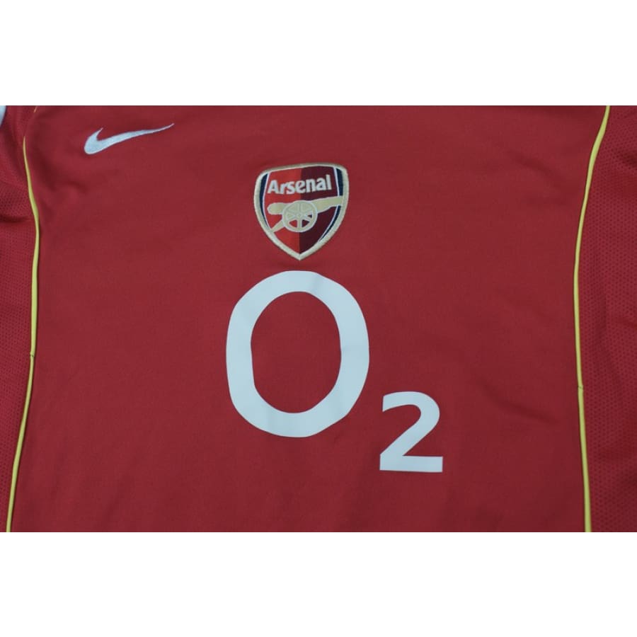 Maillot de foot vintage équipe dArsenal n°7 PIERS 2004-2005 - Nike - Arsenal