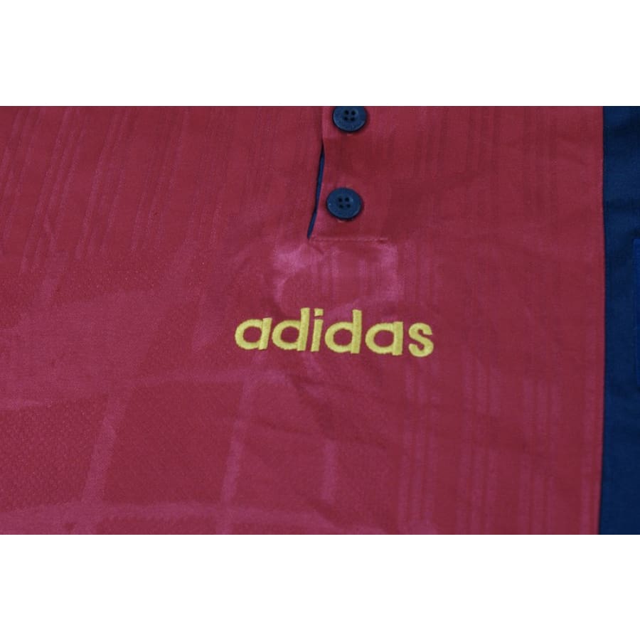 Maillot de foot vintage équipe dEspagne n°7 1996-1997 - Adidas - Espagne