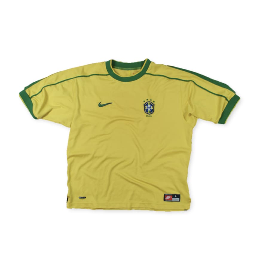 Maillot de foot vintage équipe du Brésil 1997-1998 - Nike - Brésil