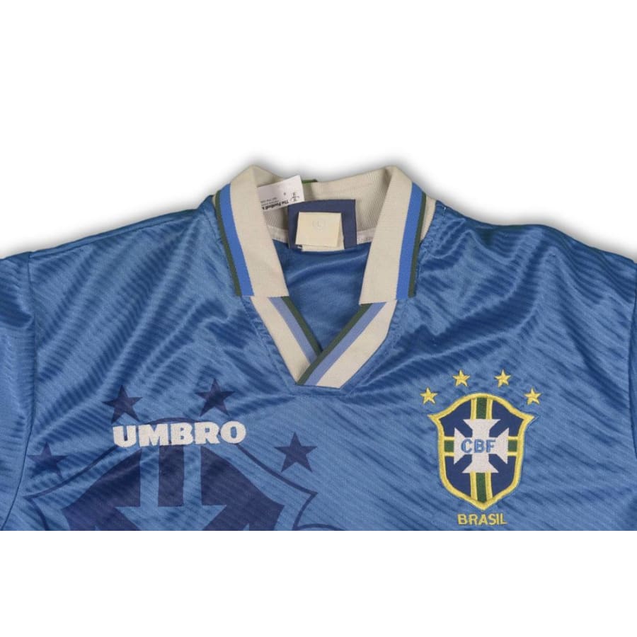 Maillot de foot vintage équipe du Brésil N°10 1994-1995 - Umbro - Brésil