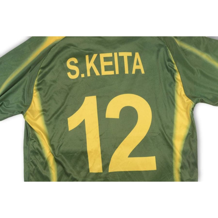 Maillot de foot vintage équipe du Mali N°12 S. KEITA 2009-2010 - Airness - Mali