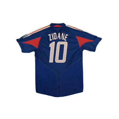 Maillot de foot vintage équipe de France #10 Zidane 2004-2005 - Adidas - Equipe de France