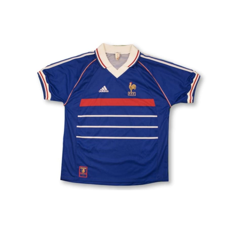 Maillot de foot vintage Equipe de France 1998-1999 - Adidas - Equipe de France