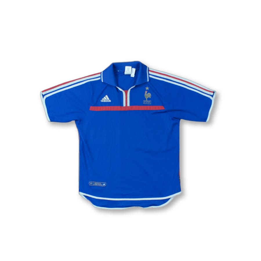 Maillot de foot vintage Equipe de France 2000-2001 - Adidas - Equipe de France