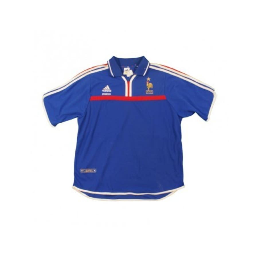 Maillot de foot vintage équipe de France 2000-2001 - Adidas - Equipe de France