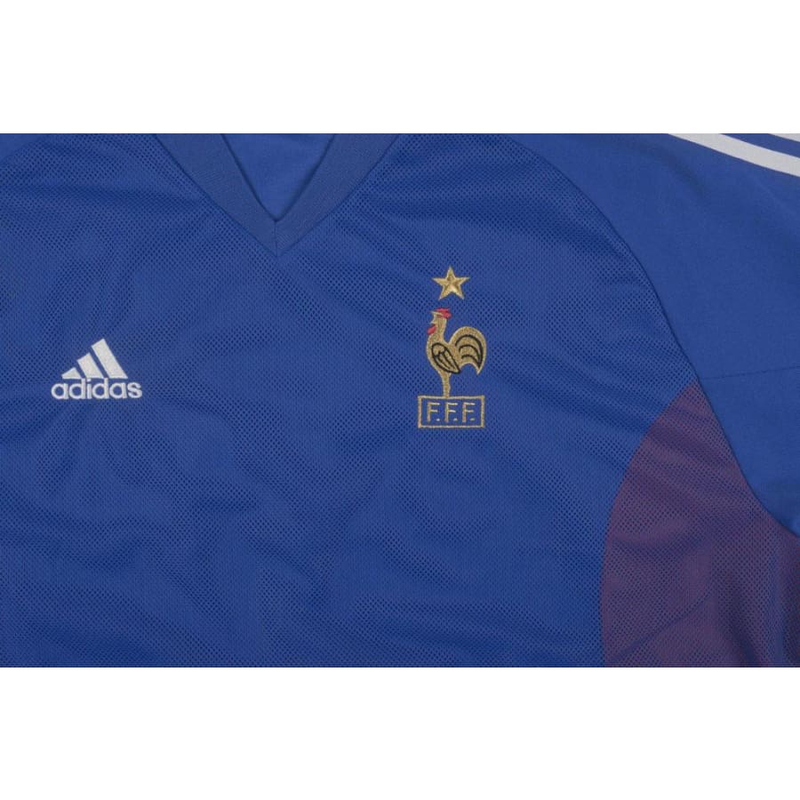 Maillot de foot vintage Equipe de France 2002-2003 - Adidas - Equipe de France